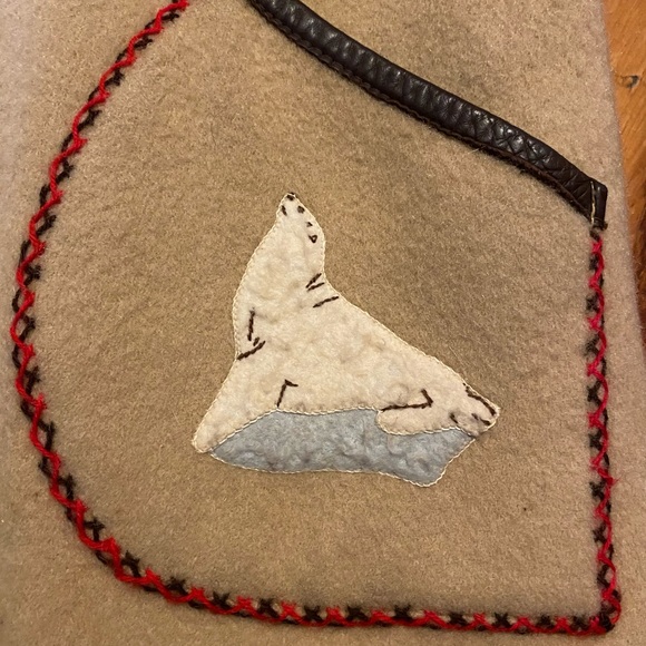 RARE Vintage James Bay Wool Fur Lined Hood Parka - Picture 7 of 16